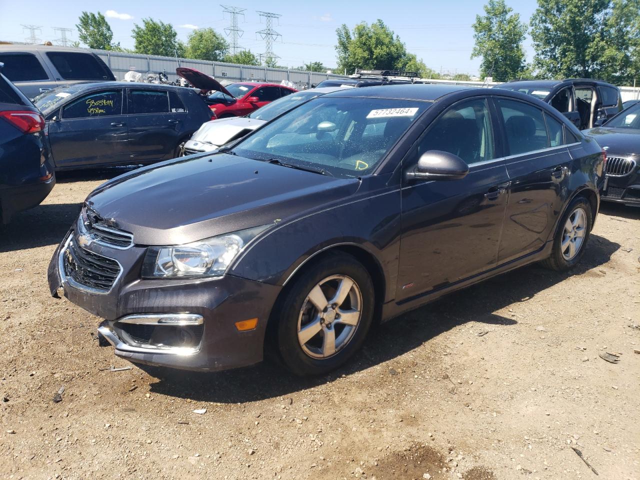 2015 Chevrolet Cruze Lt vin: 1G1PC5SB1F7297239