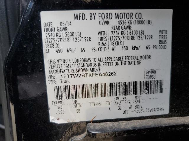 2015 FORD F250 SUPER - 1FT7W2BTXFEA48262
