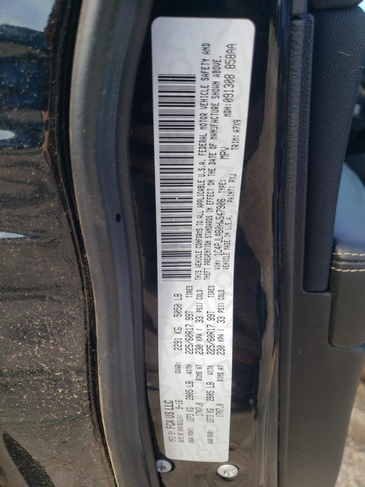 1C4PJLAB0HW547906 2017 Jeep Cherokee Sport