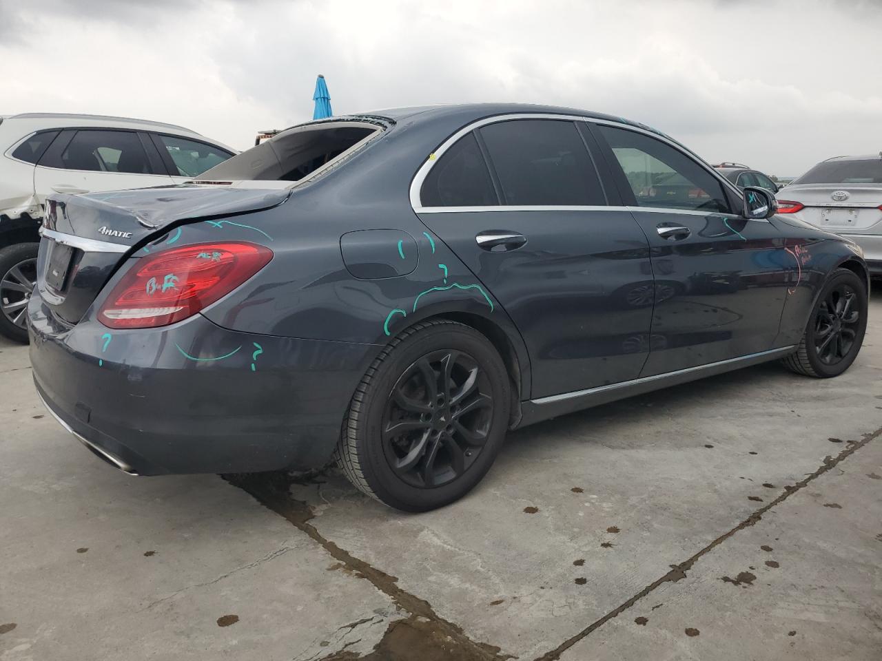 WDDWF4KB3GR145219 2016 Mercedes-Benz C 300 4Matic