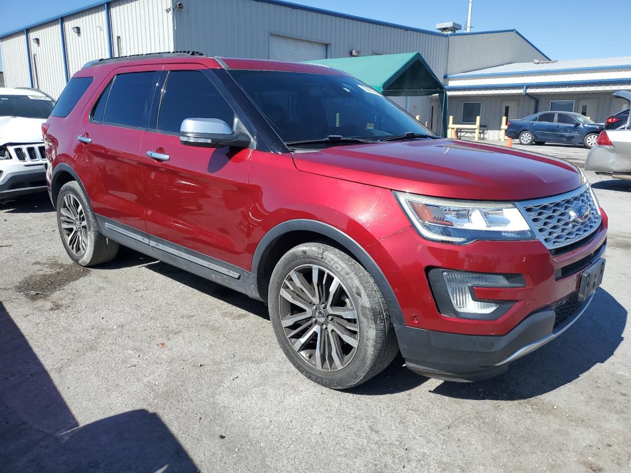 1FM5K8HT7HGD90090 2017 Ford Explorer Platinum