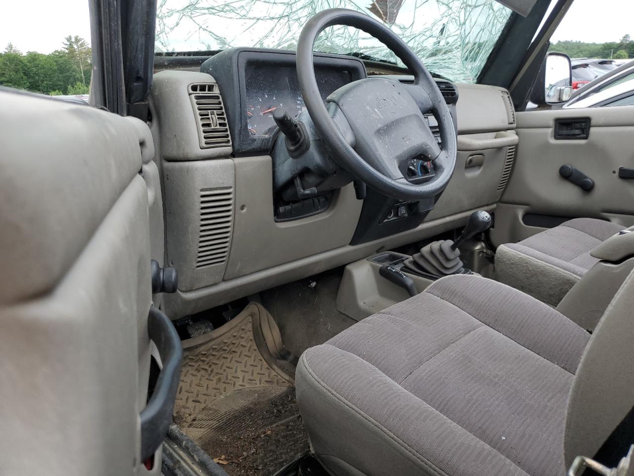 1J4FA39S64P720049 2004 Jeep Wrangler X