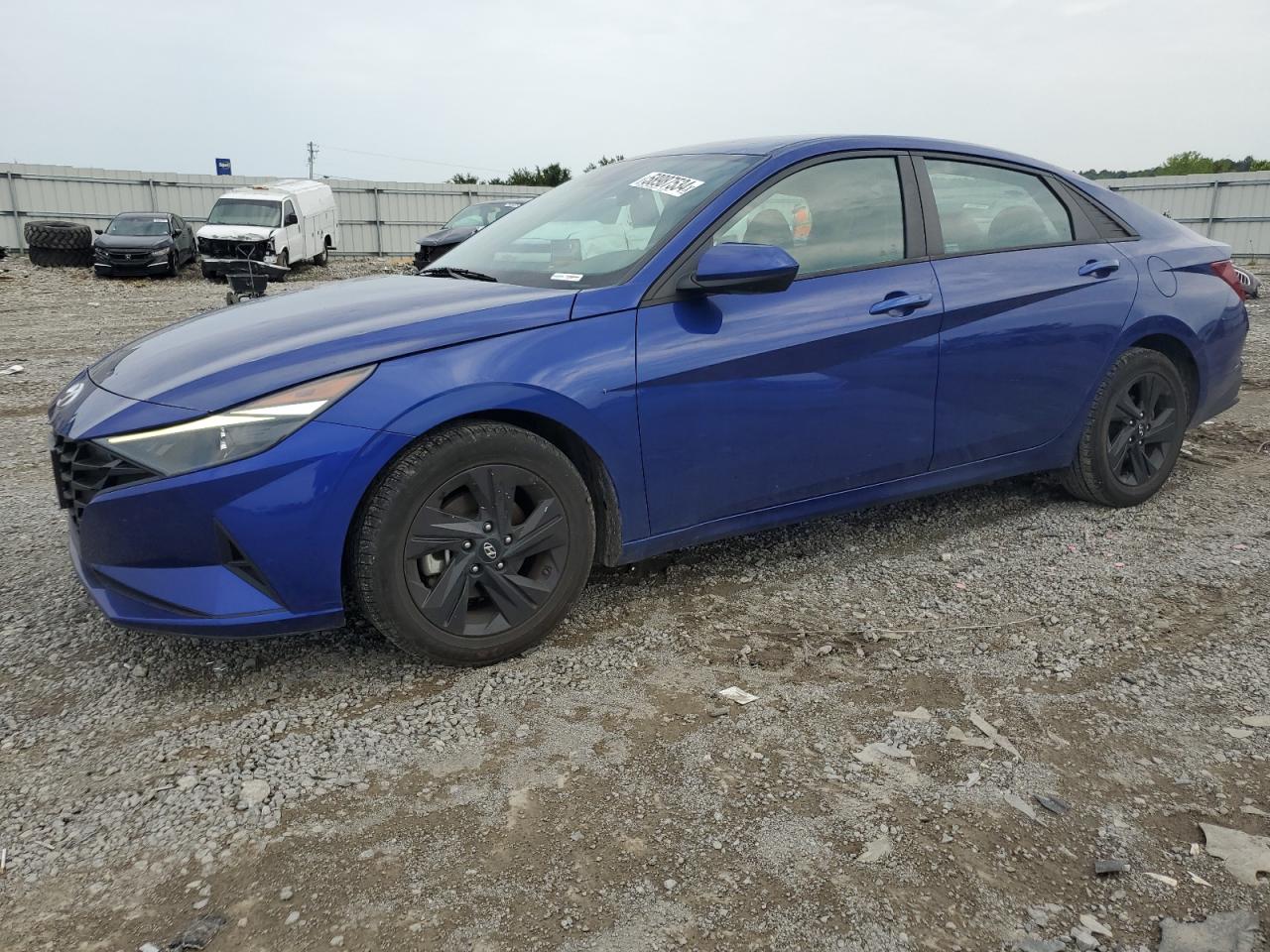 Lot #2879205191 2021 HYUNDAI ELANTRA SE