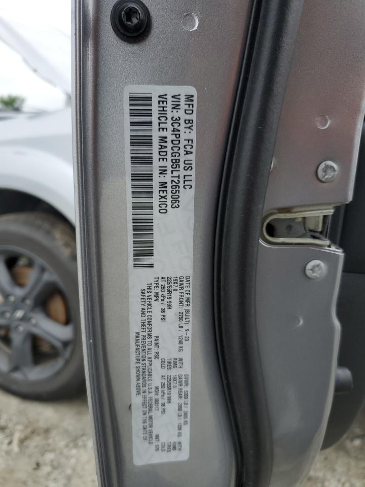 3C4PDCGB5LT265063 2020 Dodge Journey Crossroad