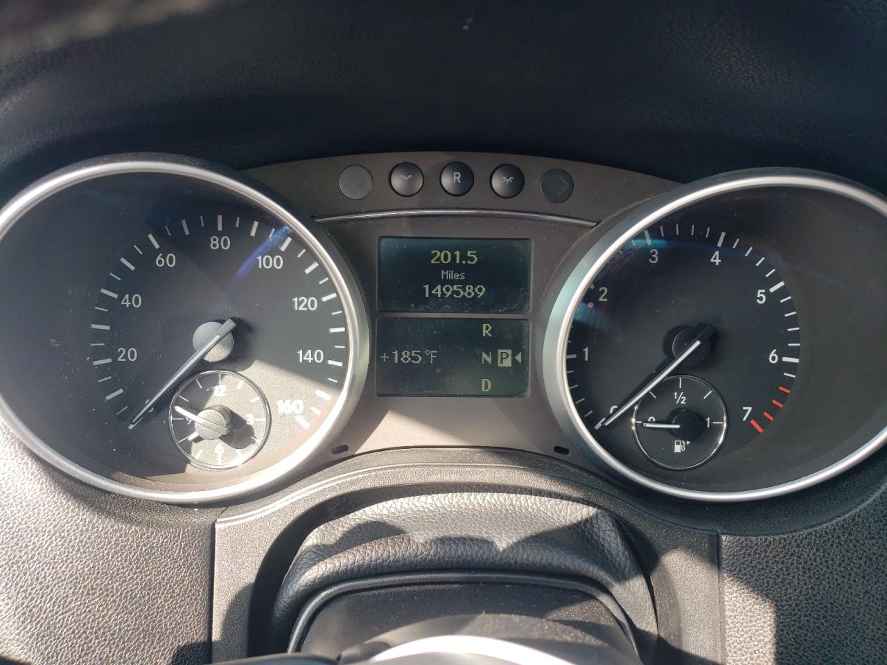 4JGBB56E29A509822 2009 Mercedes-Benz Ml 350