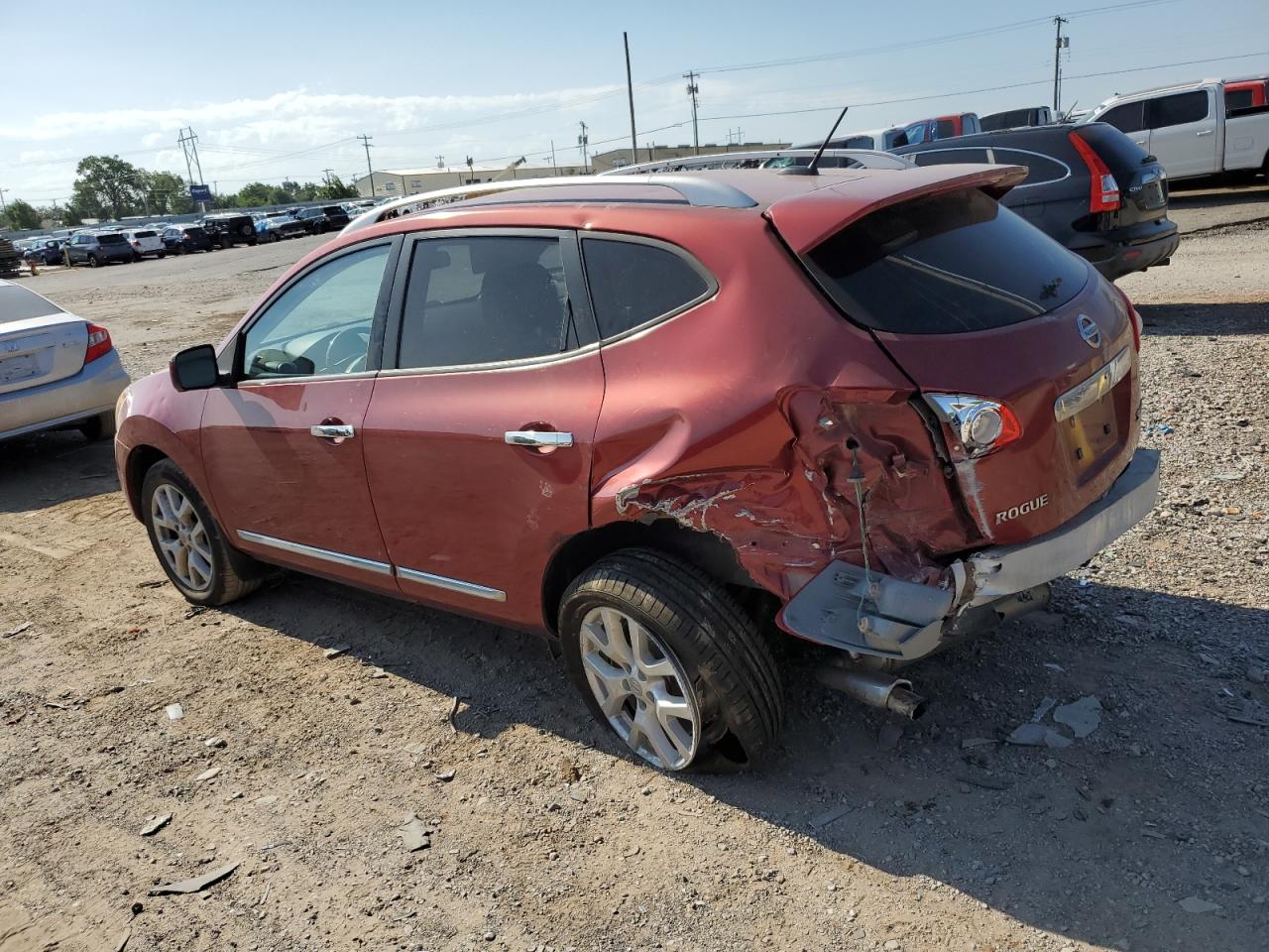 2013 Nissan Rogue S vin: JN8AS5MV0DW132362