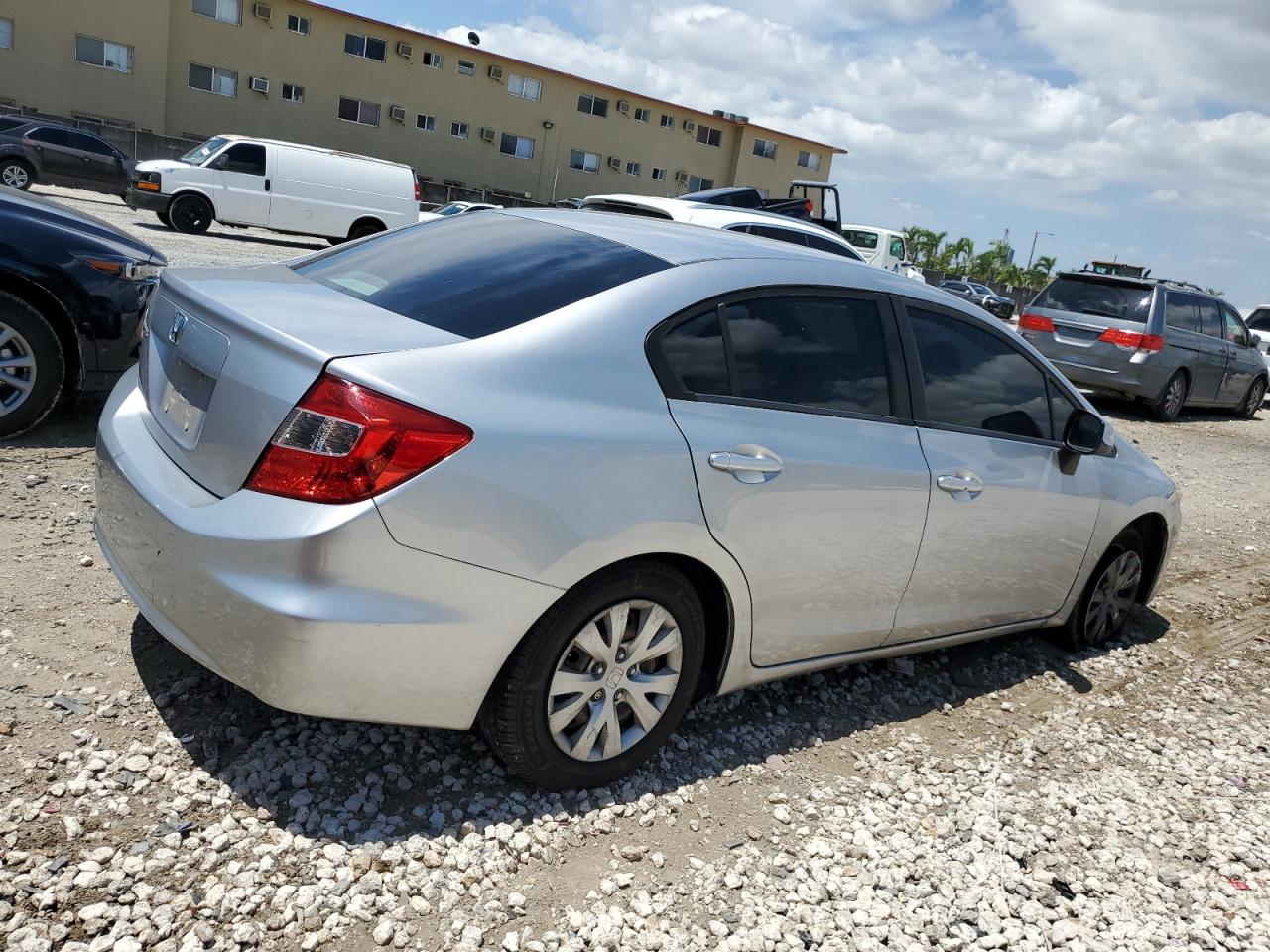 2012 Honda Civic Lx vin: 19XFB2F5XCE082415