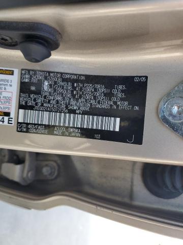 2005 Toyota Highlander VIN: JTEGD21A150121256 Lot: 60672044