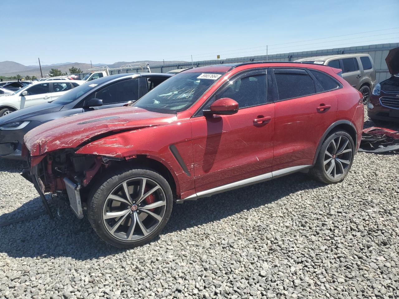 SADCZ2EE3MA684839 JAGUAR F-PACE SVR 2021
