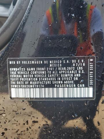 2019 VOLKSWAGEN JETTA S - 3VWC57BU2KM079174