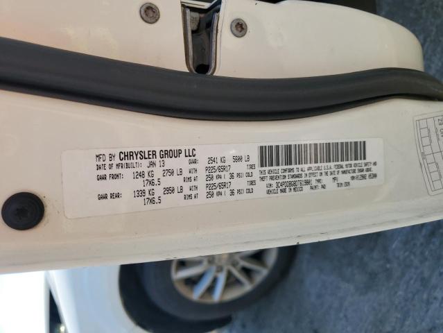 2013 Dodge Journey Sxt VIN: 3C4PDDBG8DT619801 Lot: 56952264