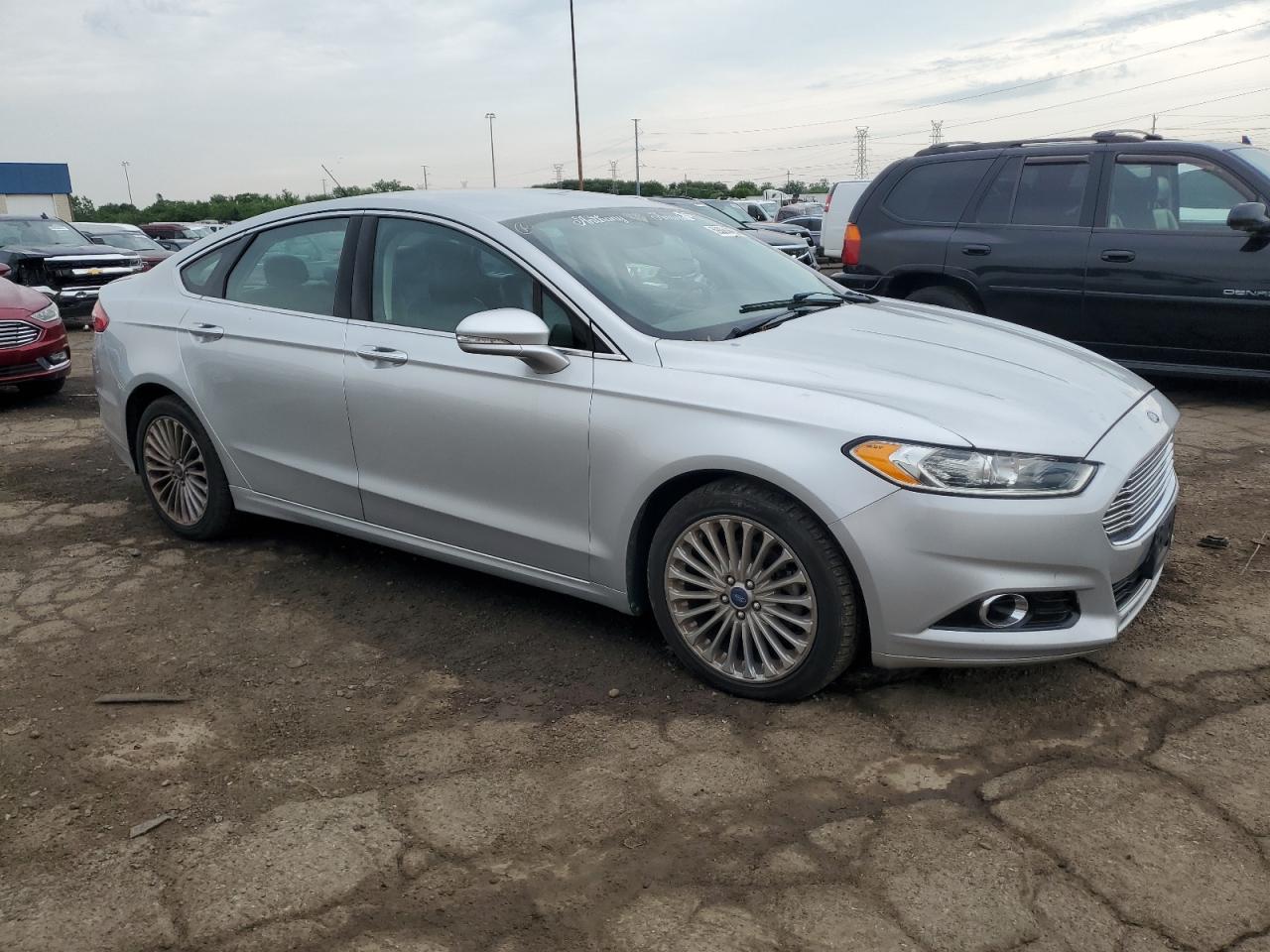 2014 Ford Fusion Titanium vin: 3FA6P0K96ER208477