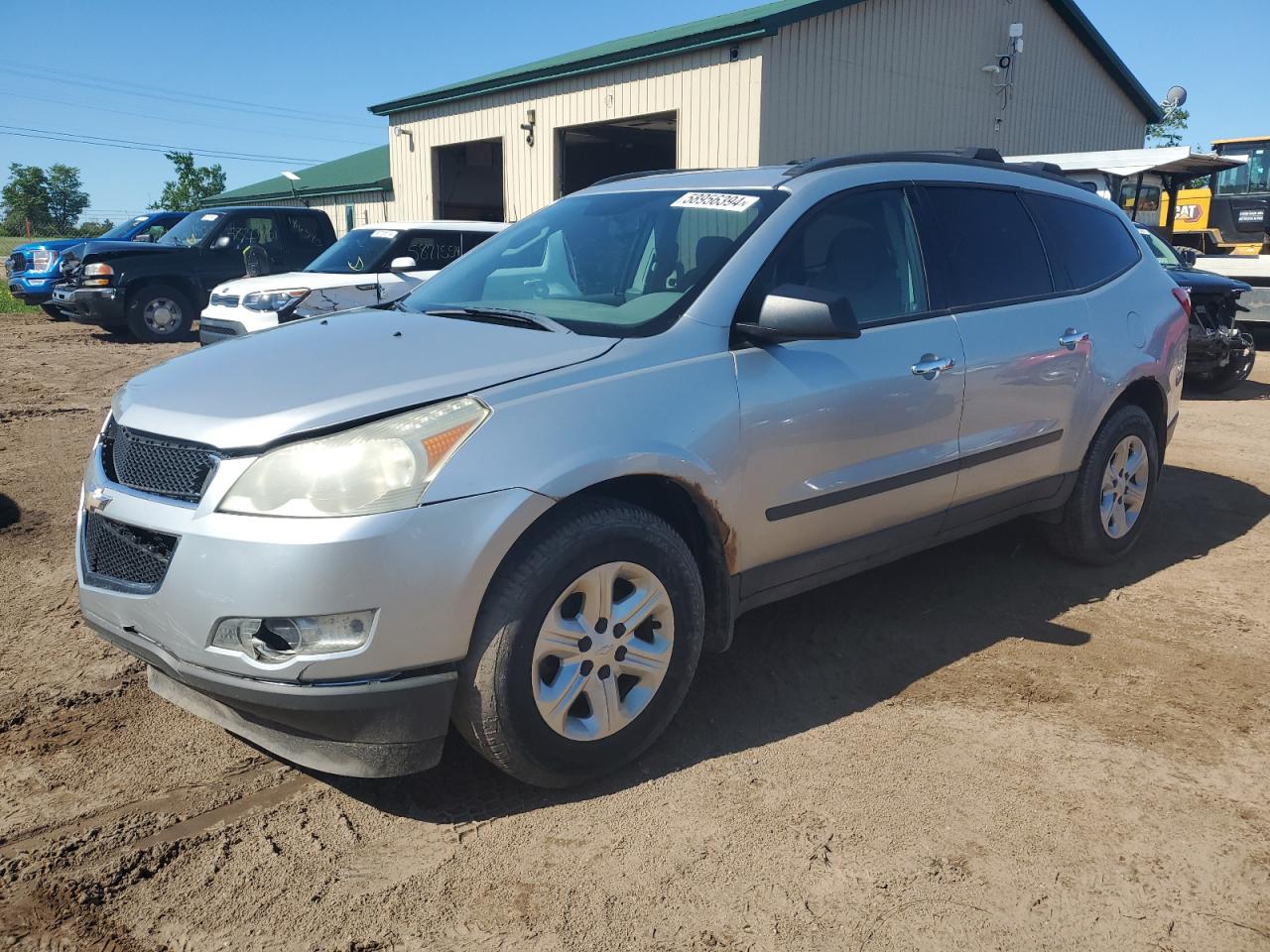 2012 Chevrolet Traverse Ls vin: 1GNKVFED3CJ314594