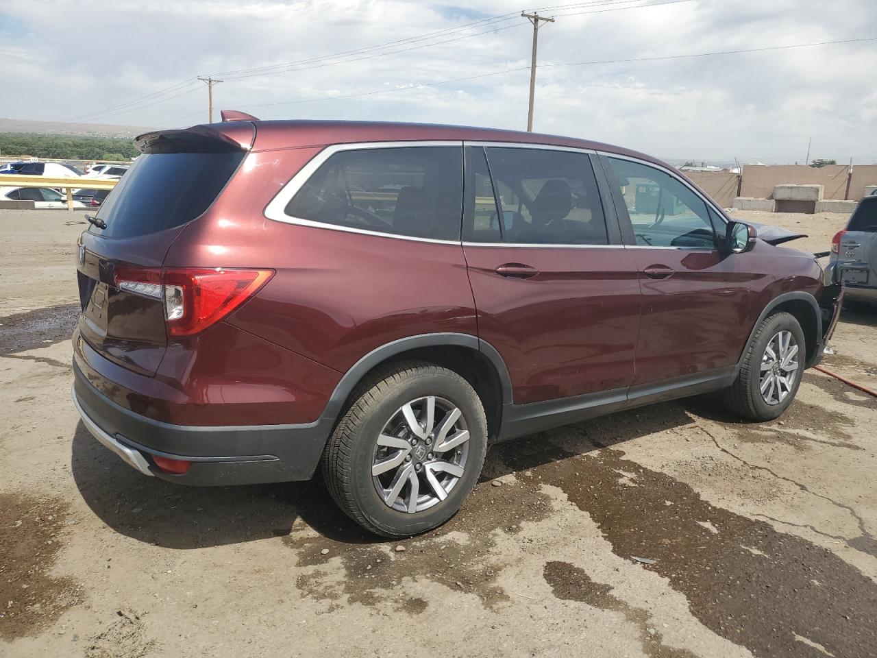 2020 Honda Pilot Ex vin: 5FNYF5H3XLB005564