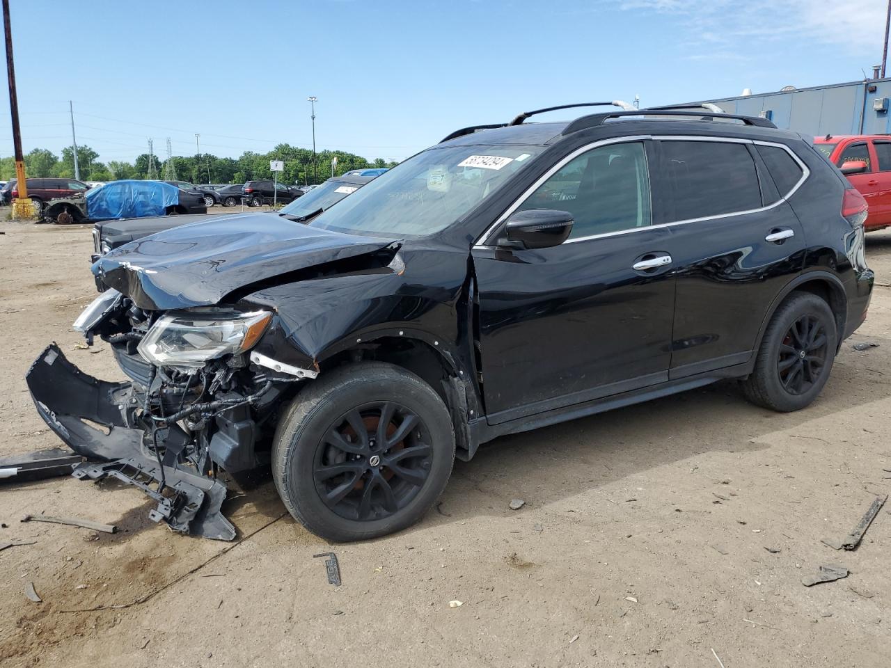 2017 Nissan Rogue Sv vin: 5N1AT2MV0HC815897