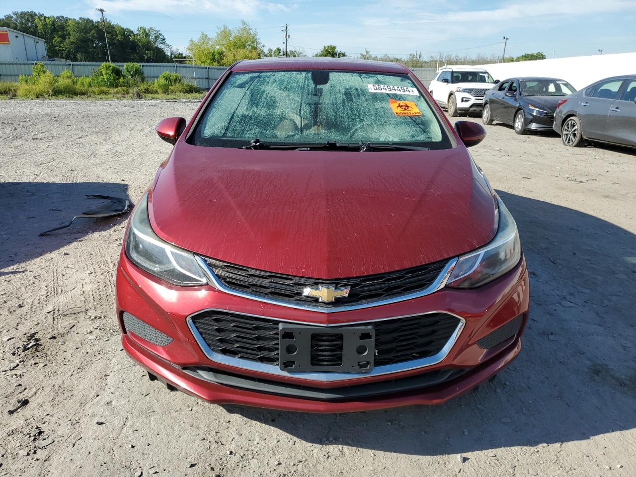 2017 Chevrolet Cruze Lt vin: 3G1BE5SM9HS559521