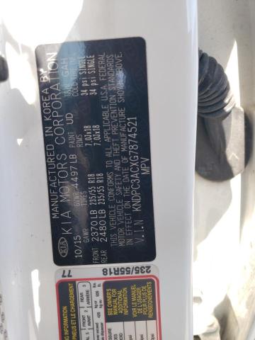 2016 KIA SPORTAGE E - KNDPC3ACXG7874521