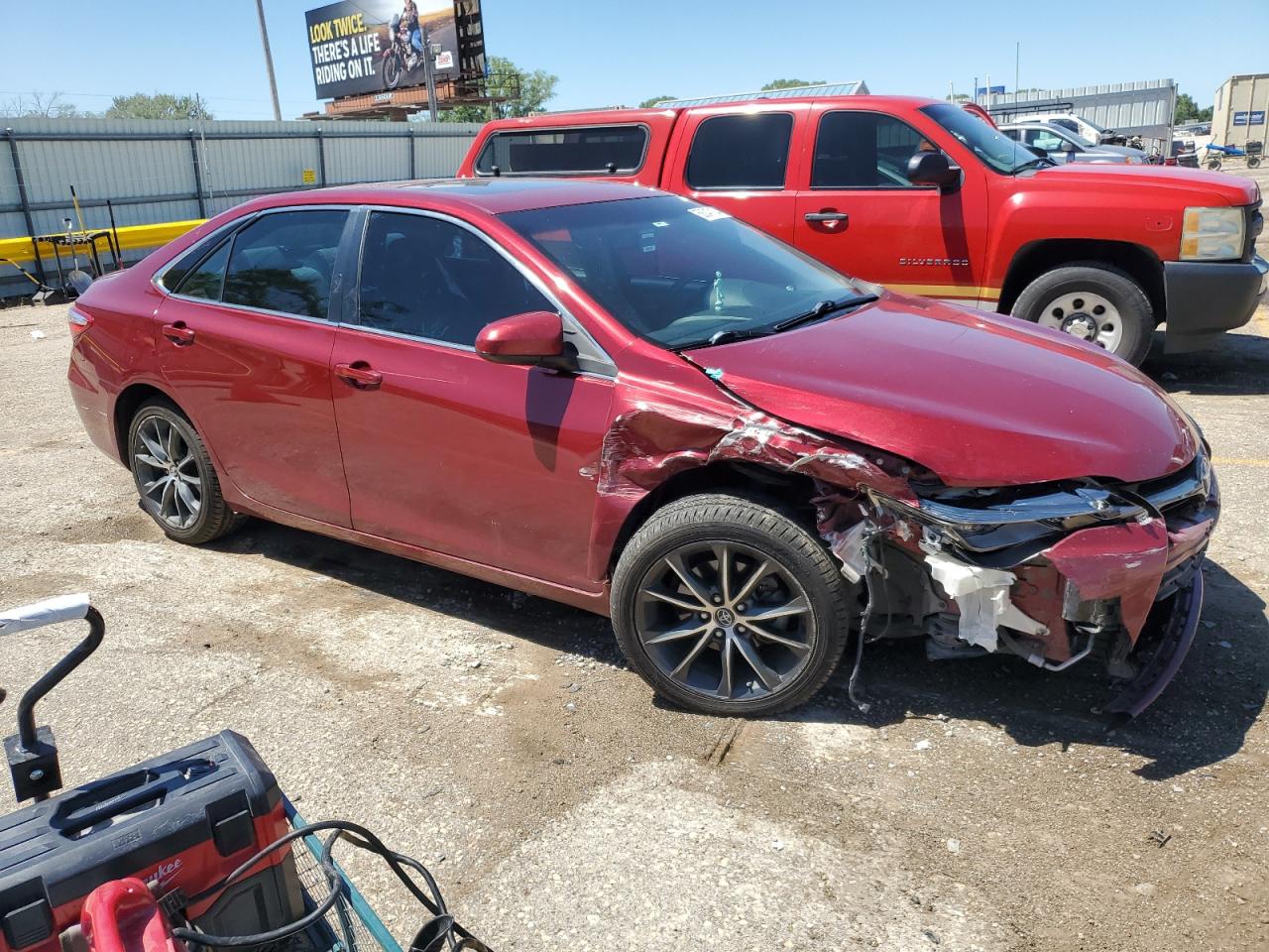 Lot #2952861895 2015 TOYOTA CAMRY XSE