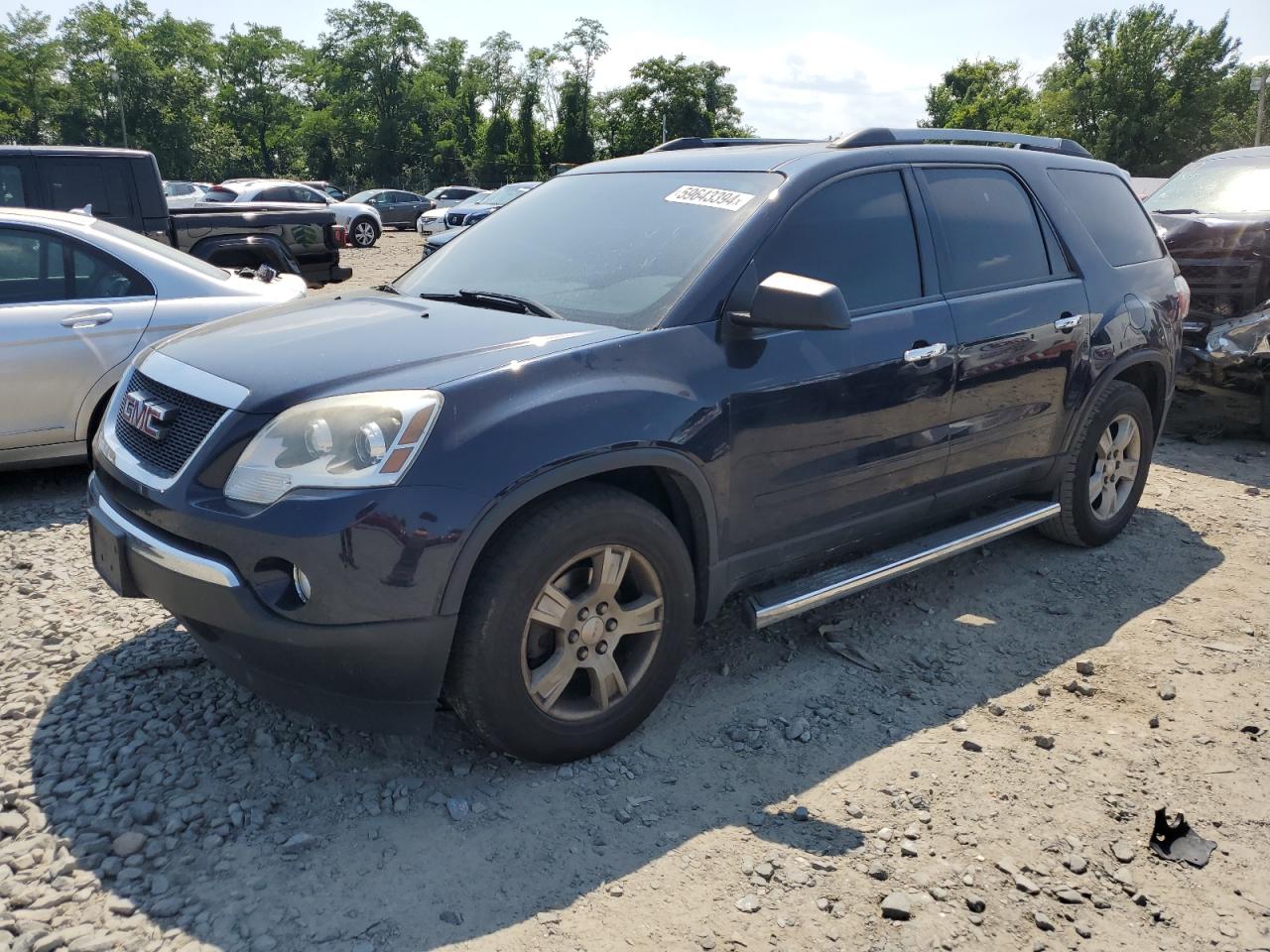 2012 GMC Acadia Sle vin: 1GKKVPED8CJ351627