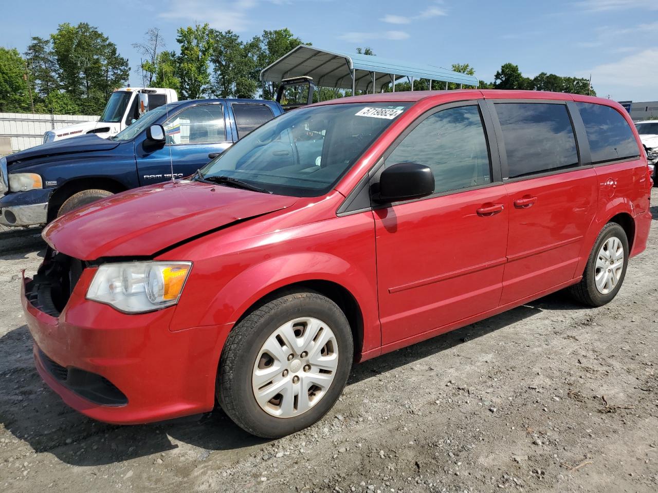 2C4RDGBG7ER130546 2014 Dodge Grand Caravan Se