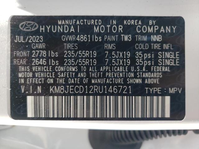 KM8JECD12RU146721 2024 HYUNDAI TUCSON - Image 14