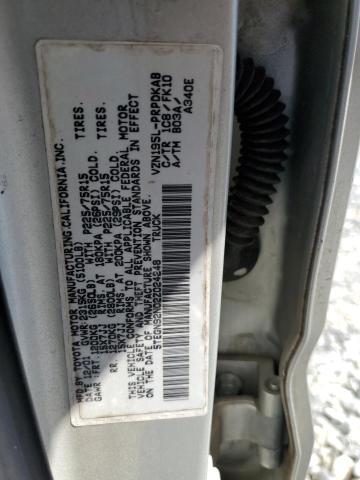 2002 Toyota Tacoma Double Cab Prerunner VIN: 5TEGN92N02Z024248 Lot: 57511904