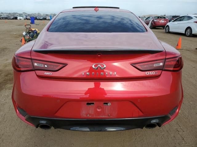 2019 Infiniti Q60 Red Sport 400 VIN: JN1FV7EL8KM440134 Lot: 59566714