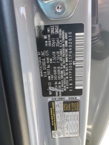 2023 Kia Telluride Sx VIN: 5XYP5DGC1PG402010 Lot: 58701754