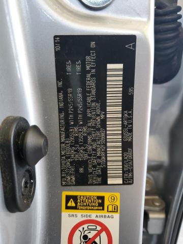 2015 Toyota Highlander Limited VIN: 5TDDKRFH2FS099827 Lot: 58335474