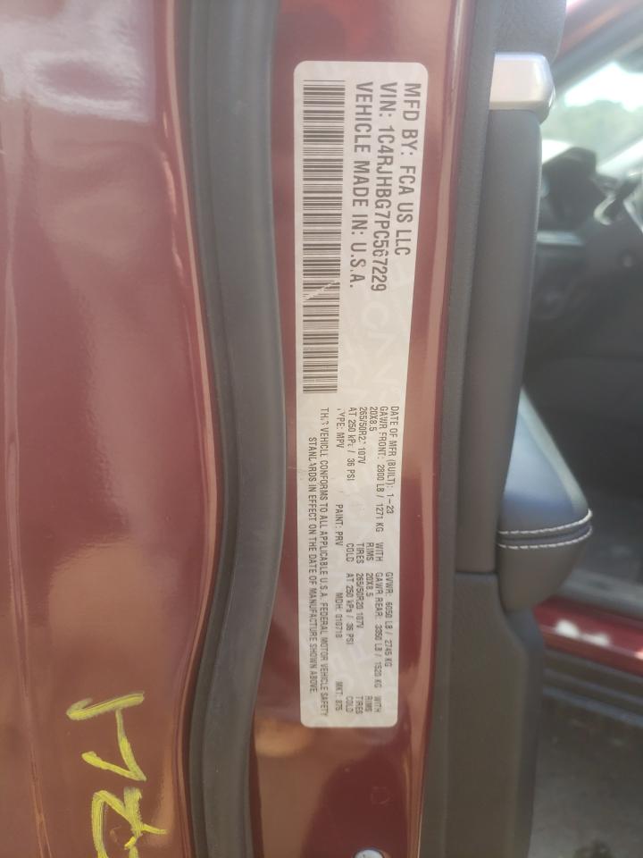 1C4RJHBG7PC567229 2023 Jeep Grand Cherokee Limited