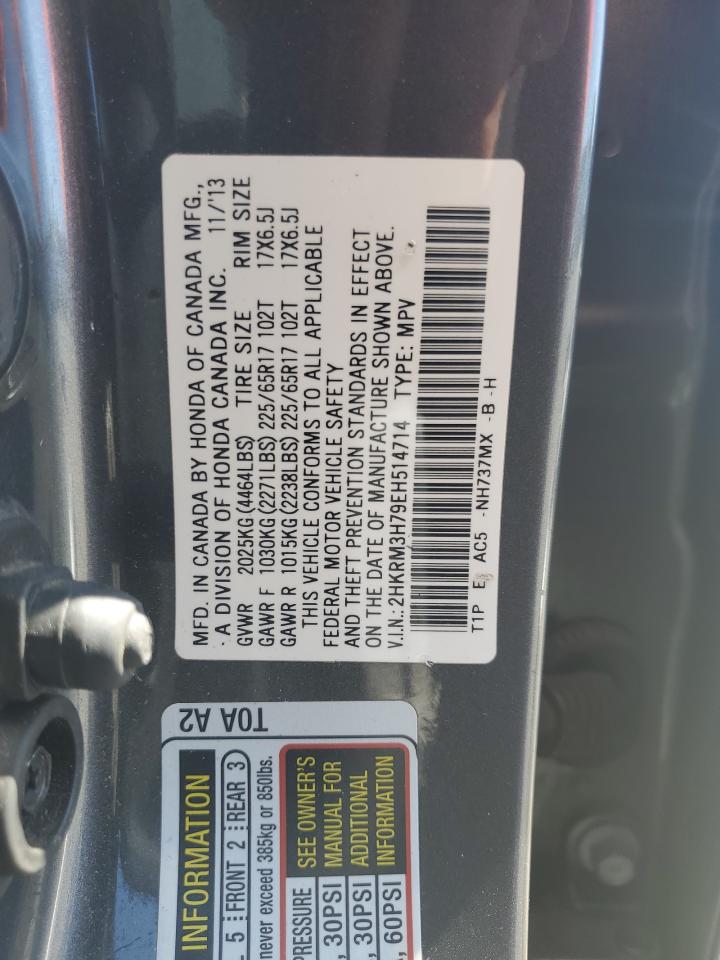 2HKRM3H79EH514714 2014 Honda Cr-V Exl