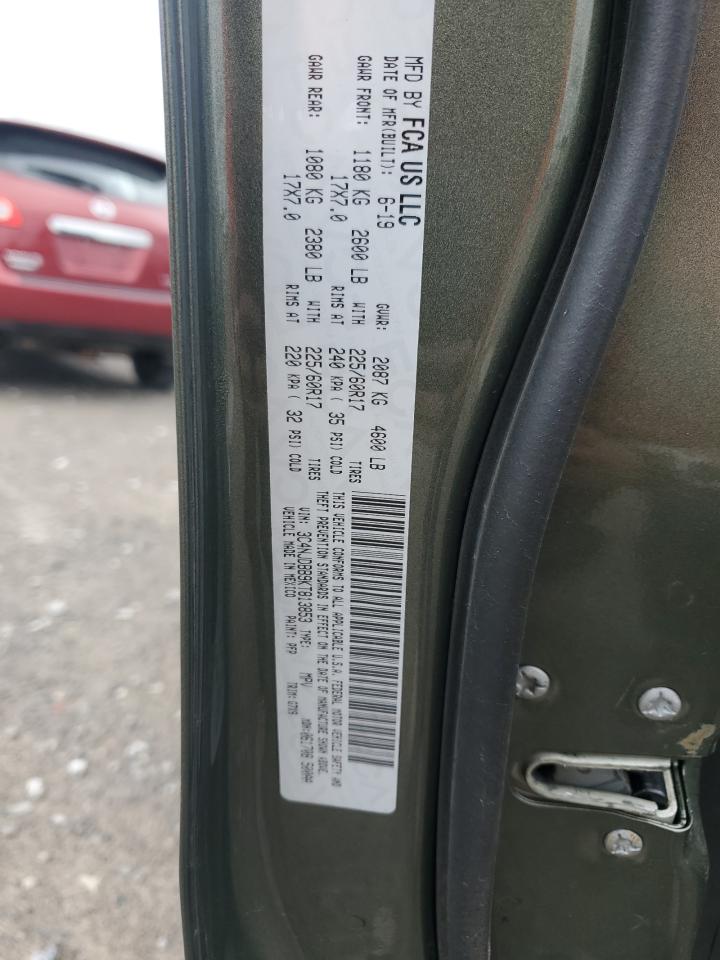 3C4NJDBB9KT813853 2019 Jeep Compass Latitude