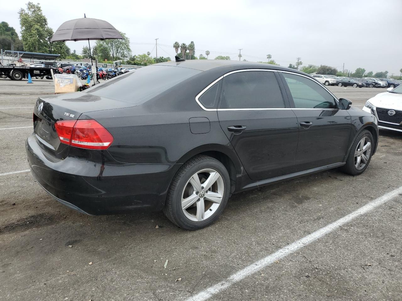 2015 Volkswagen Passat Se vin: 1VWBT7A34FC048929