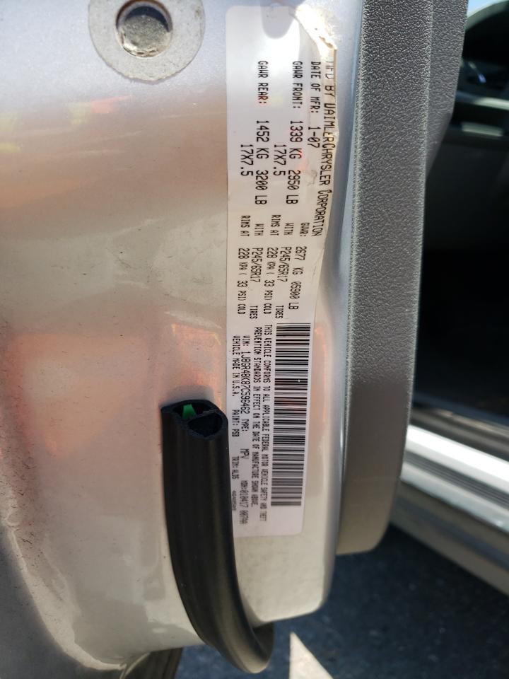 1J8GR48K87C596462 2007 Jeep Grand Cherokee Laredo