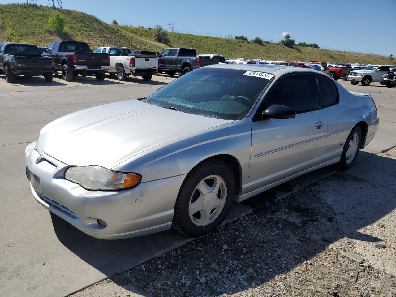 2G1WX15K519199438 2001 Chevrolet Monte Carlo Ss