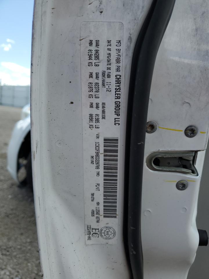 1C3CDFBA8DD220709 2013 Dodge Dart Sxt