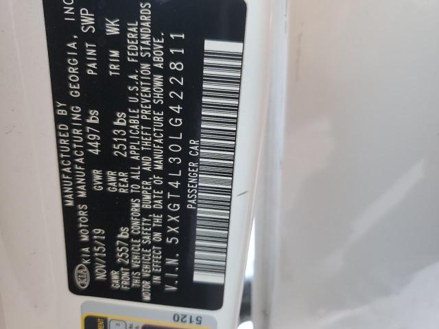 2020 Kia Optima Lx VIN: 5XXGT4L30LG422811 Lot: 57113144