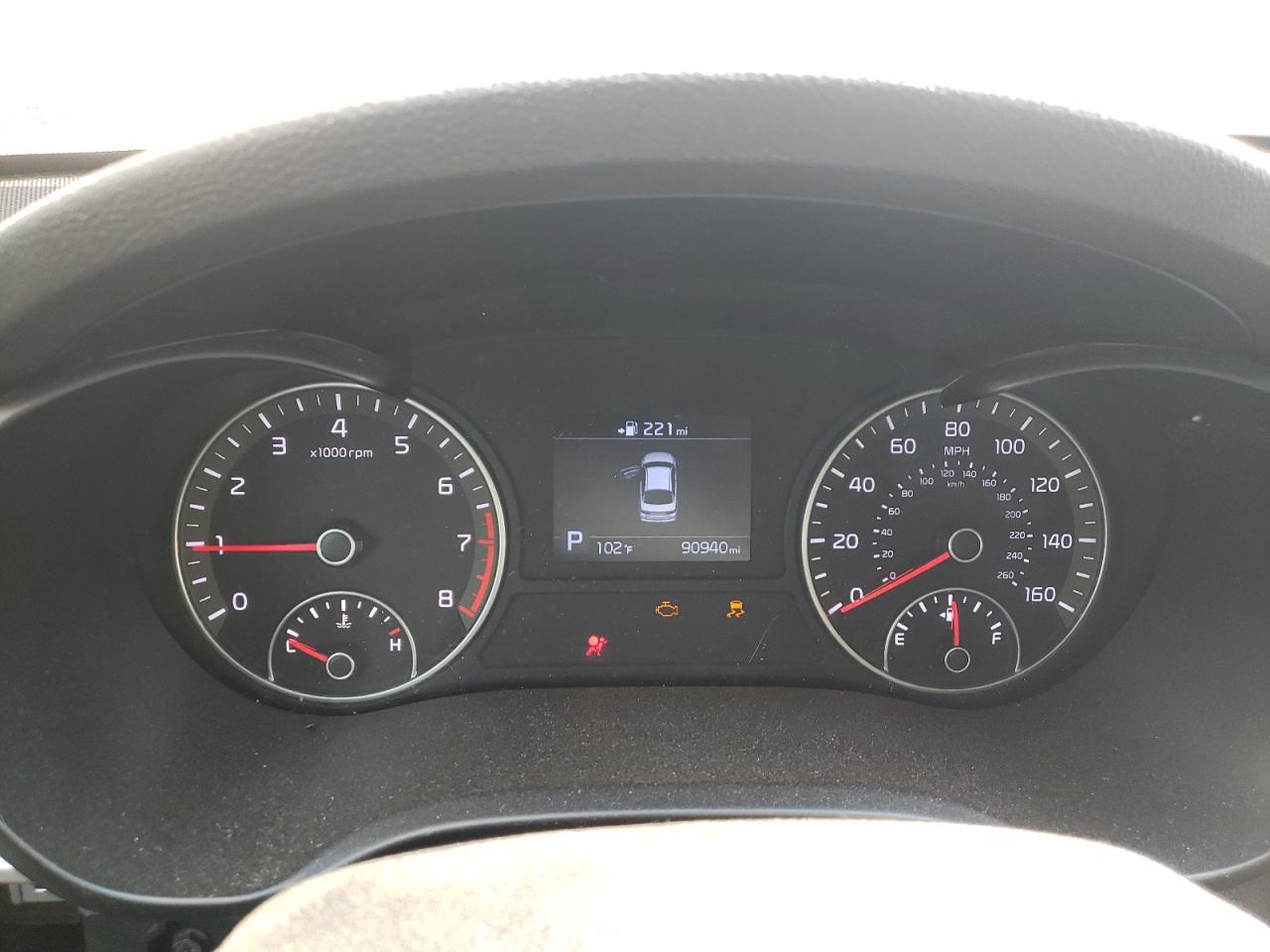 5XXGT4L39LG390943 2020 Kia Optima Lx