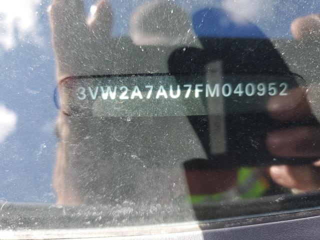 2015 VOLKSWAGEN GOLF TDI 3VW2A7AU7FM040952