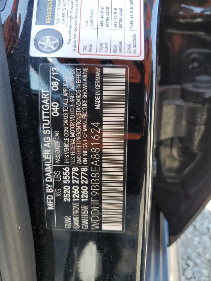 WDDHF9BB8EA881624 2014 Mercedes-Benz E 550 4Matic