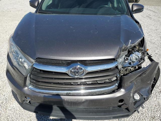 2015 Toyota Highlander Xle VIN: 5TDJKRFH9FS078542 Lot: 59794984