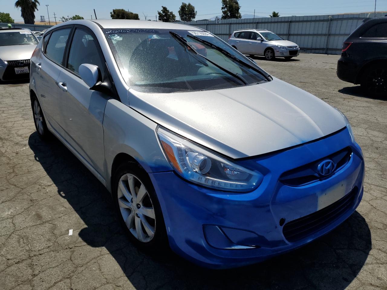 KMHCU5AE3EU175234 2014 Hyundai Accent Gls