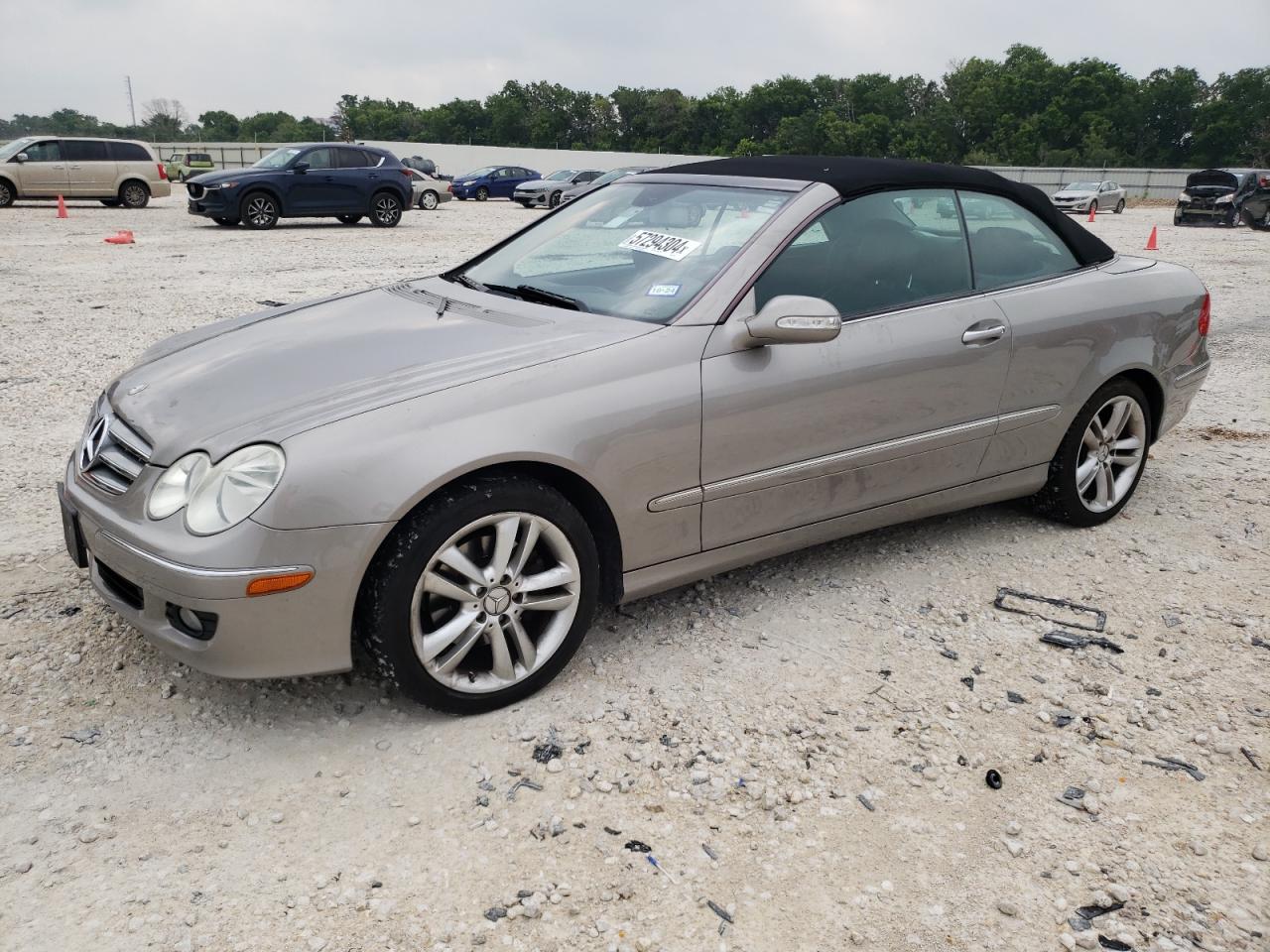 WDBTK56F87F211372 2007 Mercedes-Benz Clk 350