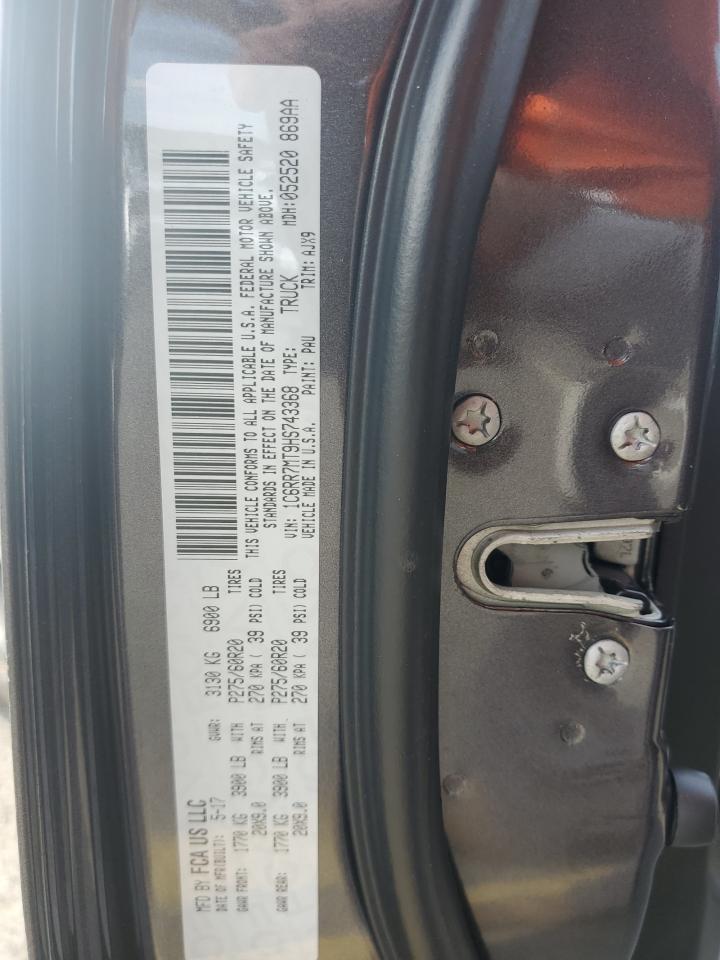 1C6RR7MT9HS743368 2017 Ram 1500 Sport