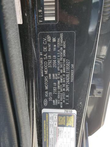 2020 Kia Forte Fe VIN: 3KPF24AD8LE185827 Lot: 58752124