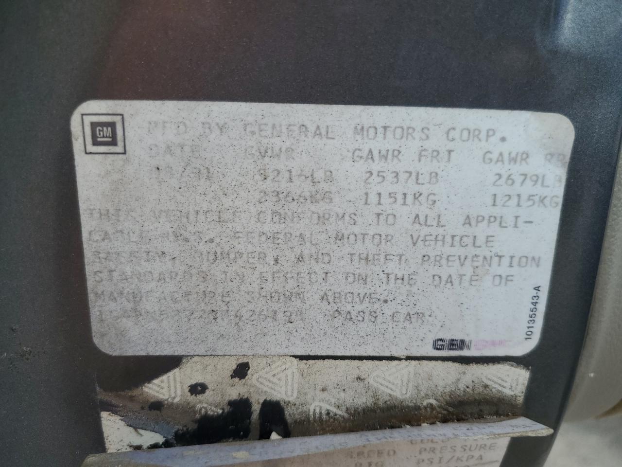 1G4BN5377NR426198 1992 Buick Roadmaster