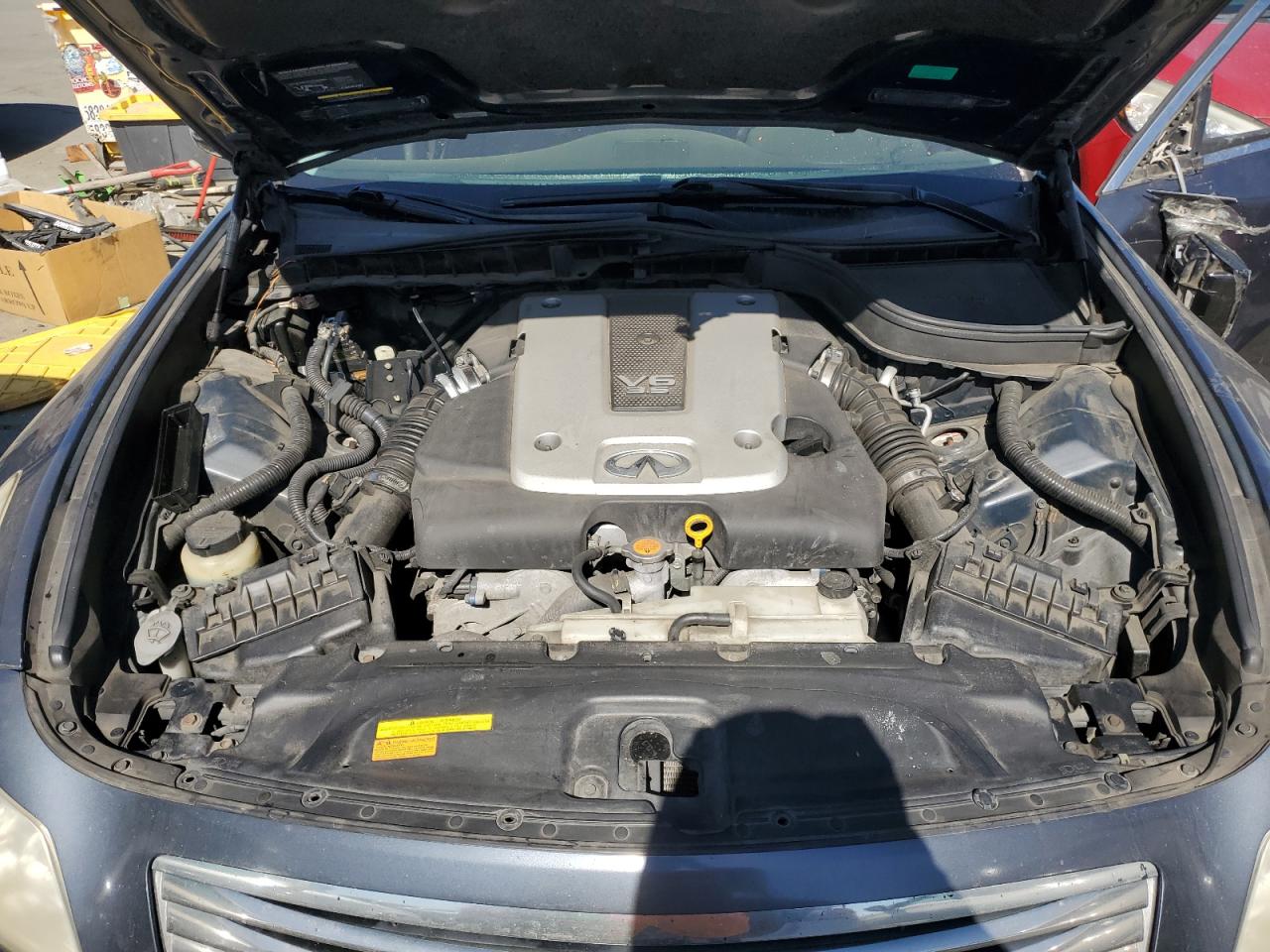 JNKBV61F78M261189 2008 Infiniti G35