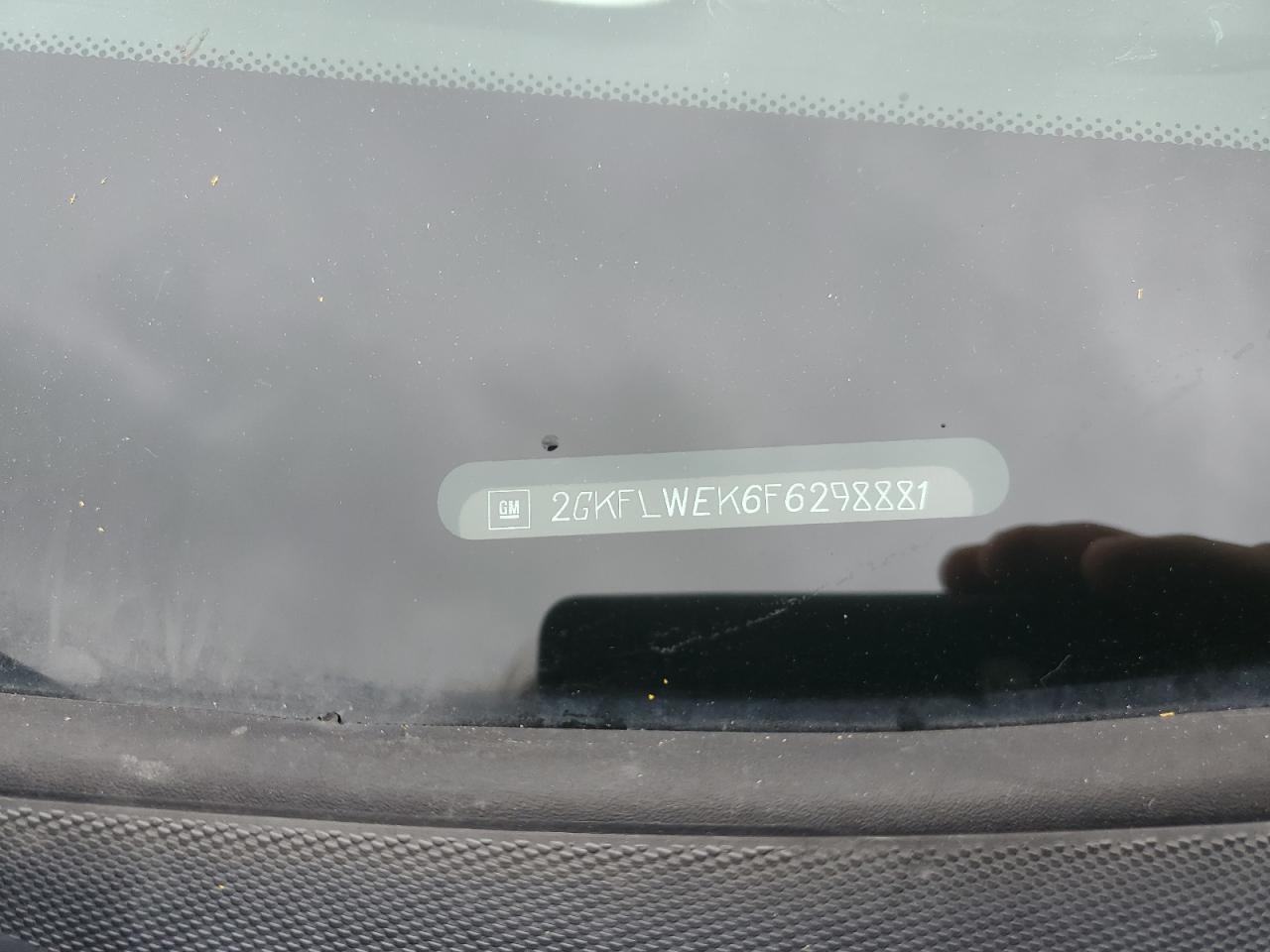 2GKFLWEK6F6298881 2015 GMC Terrain Sle