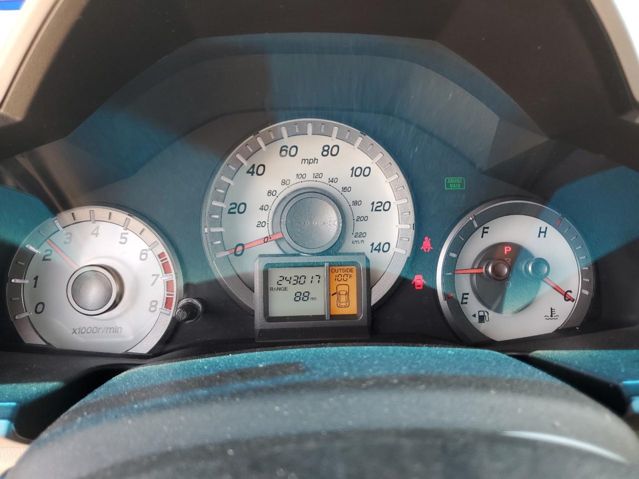 5FNYF3H5XCB032110 2012 Honda Pilot Exl