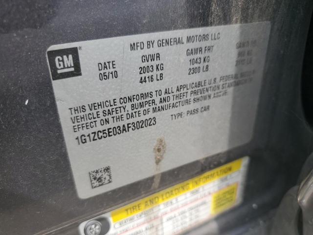 2010 Chevrolet Malibu 1Lt VIN: 1G1ZC5E03AF302023 Lot: 59264874